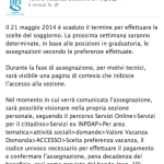 Graduatorie e soggiorni Valore Vacanza 2014