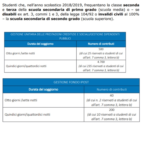 SCARICA BANDO ESTATE INPSIEME 2019
