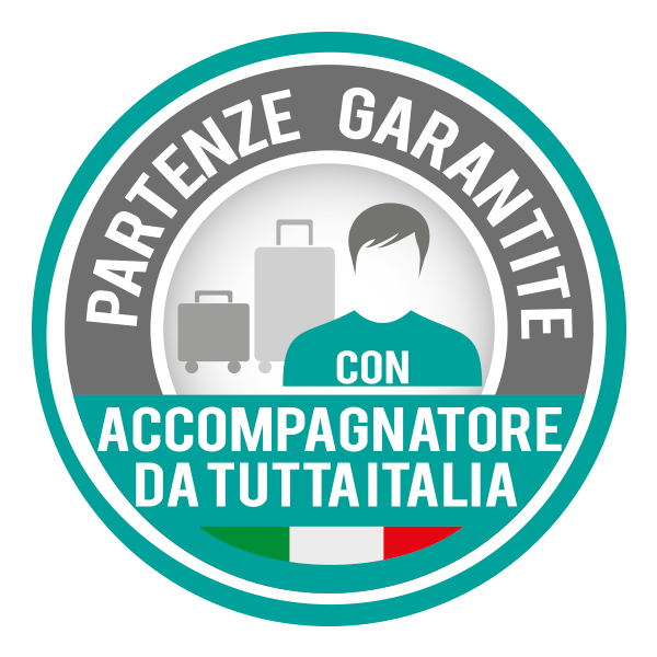 PARTENZE GARANTITE DA TUTTA ITALIA CON ACCOMPAGNATORE GIOCAMONDO