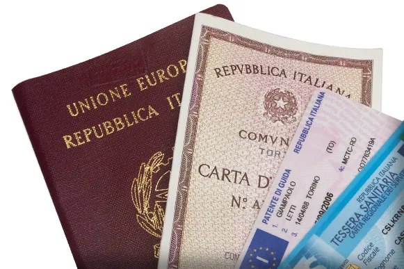 Fogli di convocazione di viaggio Soggiorni Estivi in Italia | La Mia Estate-documenti-riconoscimento