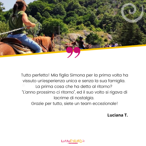 Testimonianze - Luciana